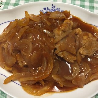 豚肉と玉ねぎのトマト煮